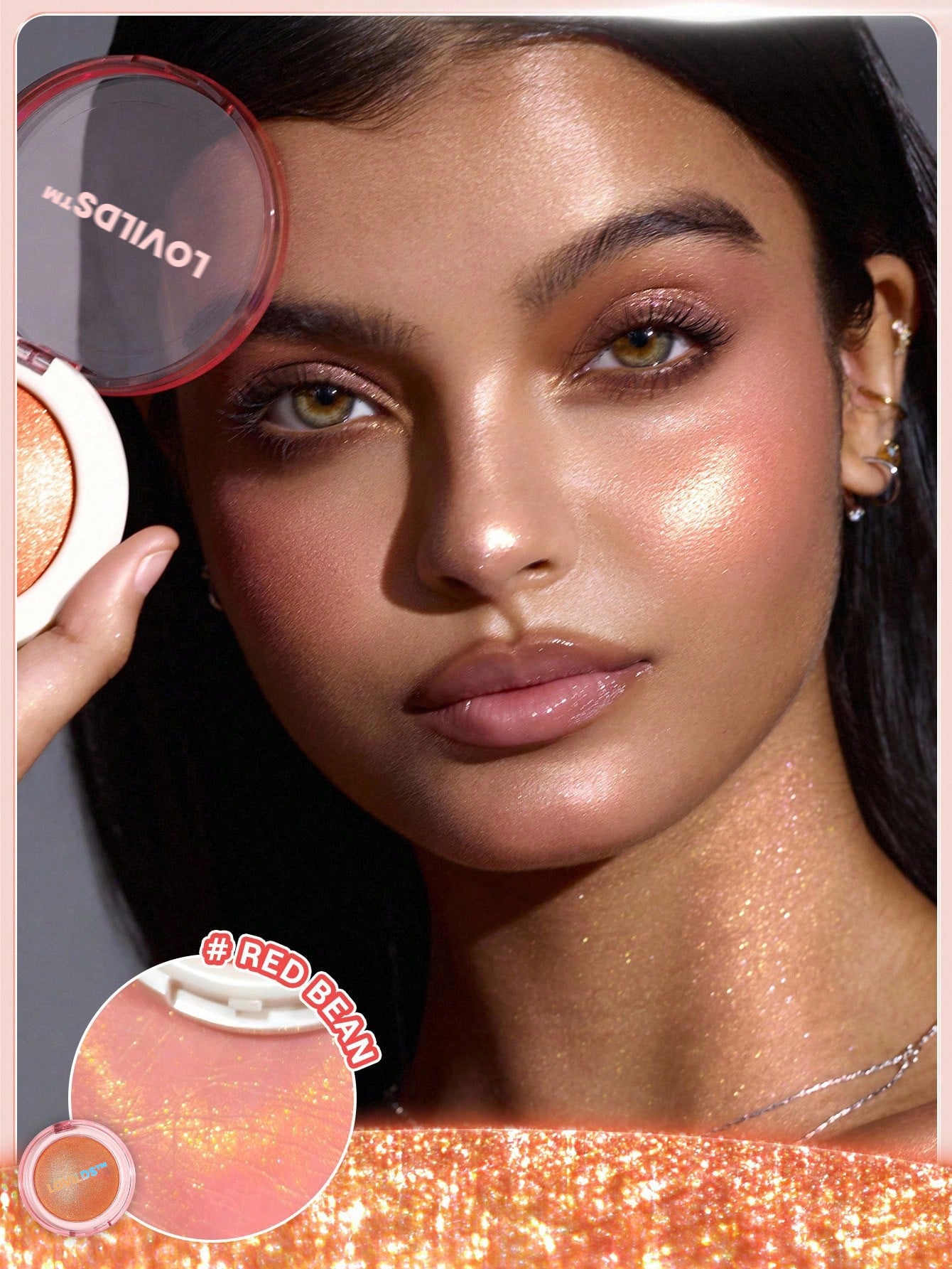 🛒Final 3 hours 60% off:💎 Bouncy Highlighter – Glass-Skin Glow in Seconds