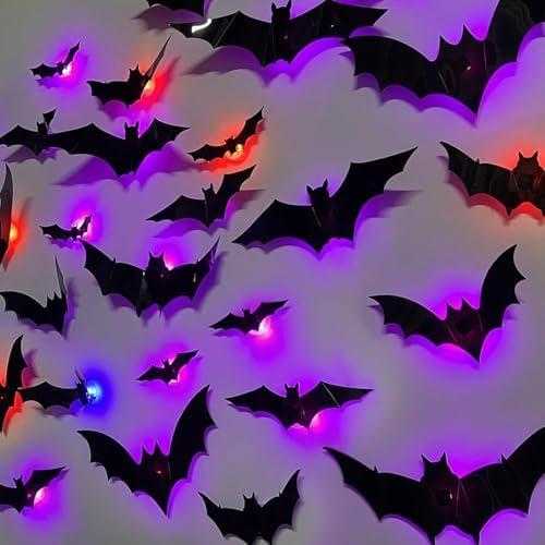 🎉🎉Final Day Mega Sale – 3D Bat LED Decorations!
