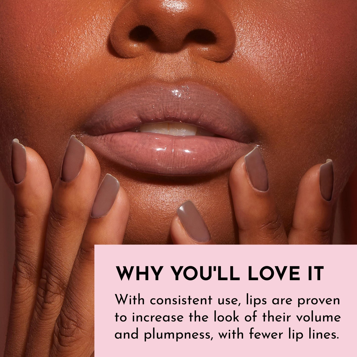 💖 LOVILDS™ Lip Plumper Gloss | Hydrating, Volumizing Formula for Fuller-Looking Lips | Non-Sticky, Long-Wearing Lip Gloss