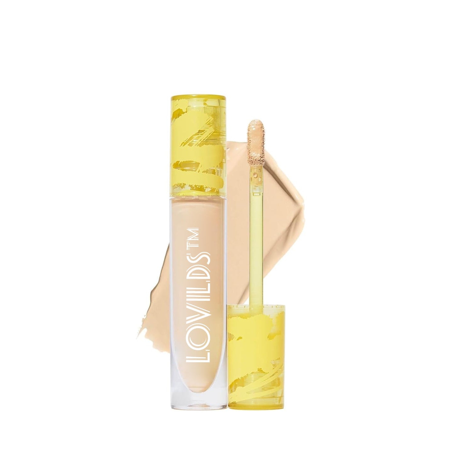 🌟 LOVILDS™ Long-Lasting Concealer - Conceals Dark Circles Under the Eyes, Dark Spots and Blemishes, 1.13 ounces