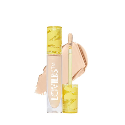 🌟 LOVILDS™ Long-Lasting Concealer - Conceals Dark Circles Under the Eyes, Dark Spots and Blemishes, 1.13 ounces