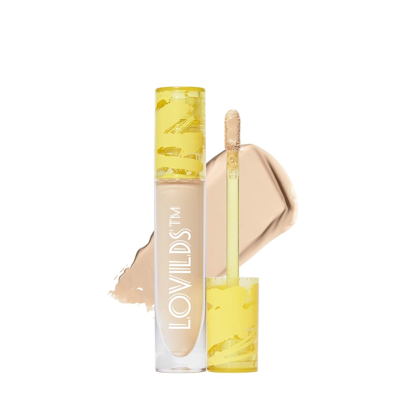 🌟 LOVILDS™ Long-Lasting Concealer - Conceals Dark Circles Under the Eyes, Dark Spots and Blemishes, 1.13 ounces