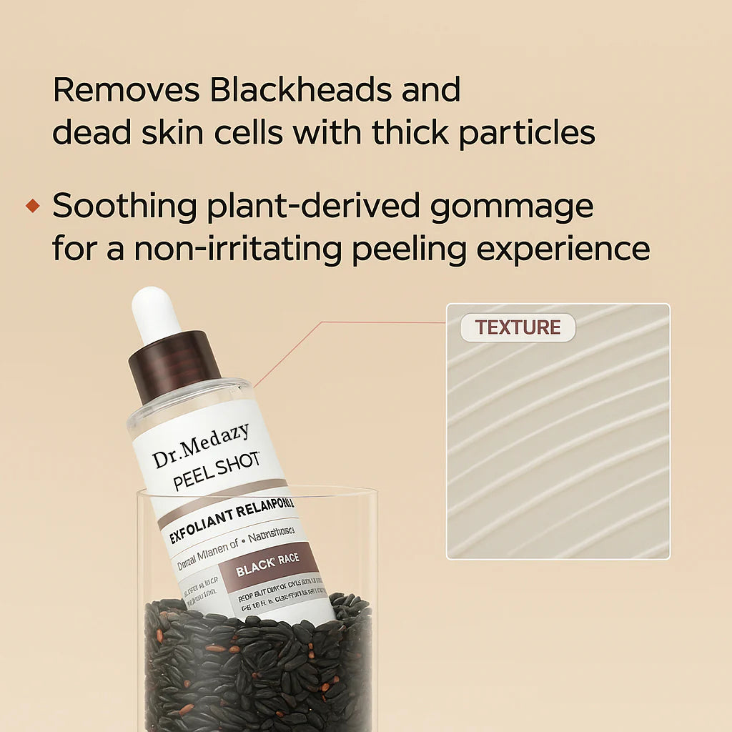 🎉 75% OFF Today-Peel Shot Glow Rice Ampoule Set Brightening Exfoliating Moisturizing Serum - 💧 For All Types