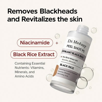 🎉 75% OFF Today-Peel Shot Glow Rice Ampoule Set Brightening Exfoliating Moisturizing Serum - 💧 For All Types