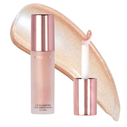 💖 LOVILDS™ Lip Plumper Gloss | Hydrating, Volumizing Formula for Fuller-Looking Lips | Non-Sticky, Long-Wearing Lip Gloss