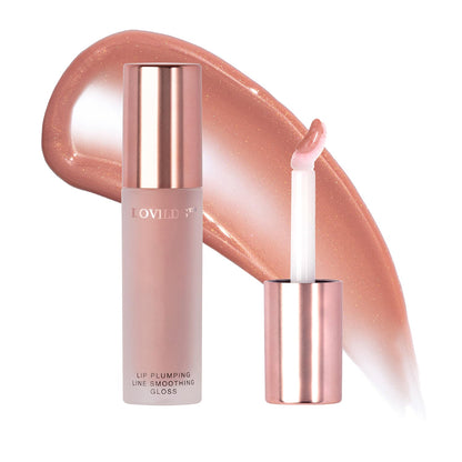 💖 LOVILDS™ Lip Plumper Gloss | Hydrating, Volumizing Formula for Fuller-Looking Lips | Non-Sticky, Long-Wearing Lip Gloss