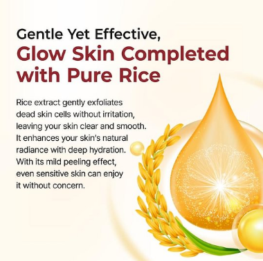 🎉 75% OFF Today-Peel Shot Glow Rice Ampoule Set Brightening Exfoliating Moisturizing Serum - 💧 For All Types