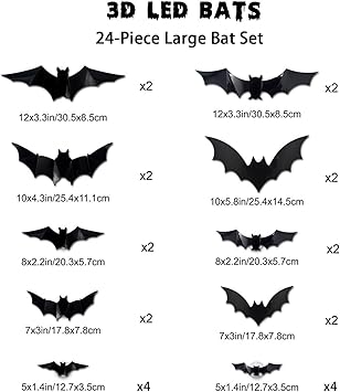 24-Piece  Bat Set