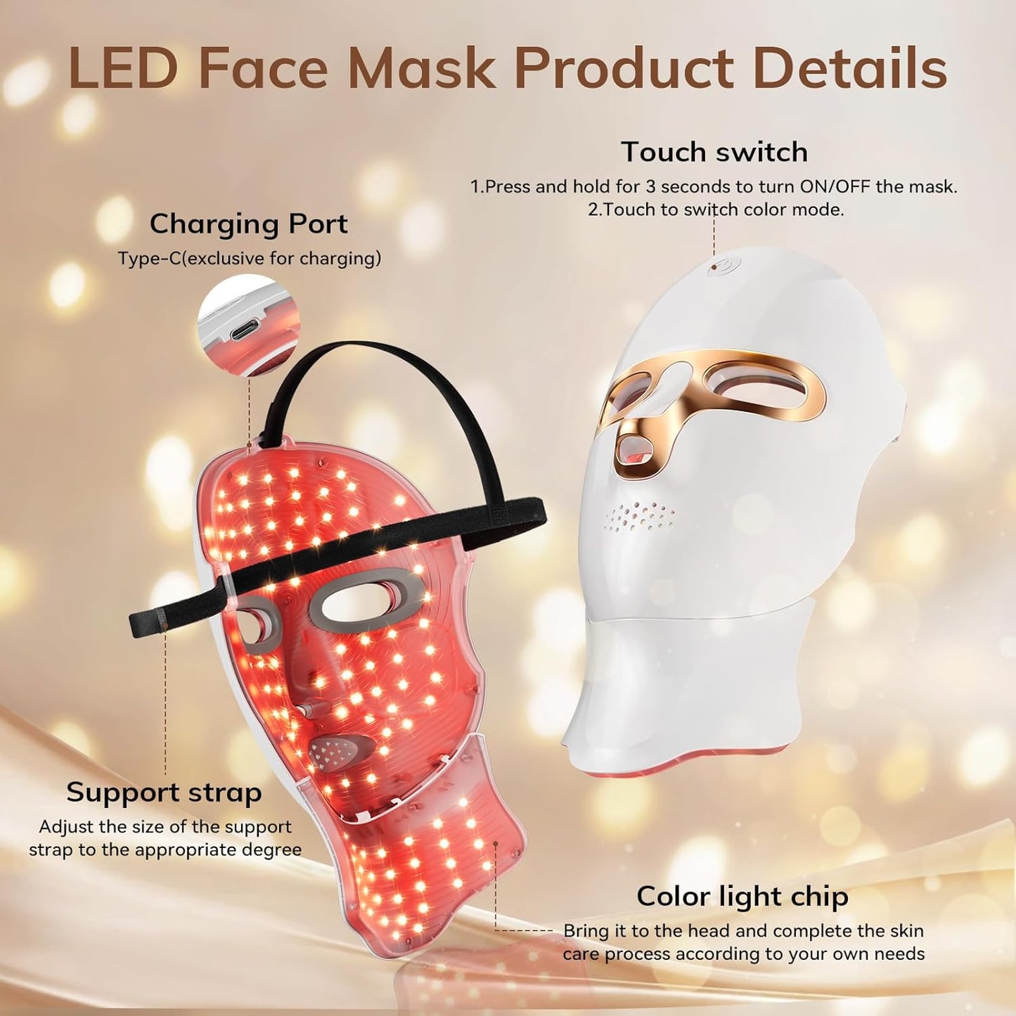 🔥Last 6 Hours 80% Off:🌸Medazy 4D Laser Light Therapy Mask