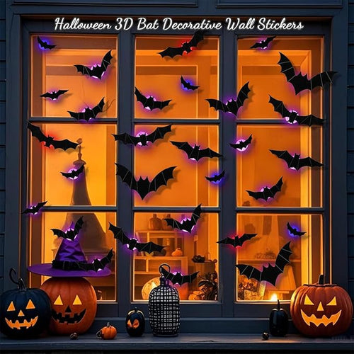 🎉🎉Final Day Mega Sale – 3D Bat LED Decorations!
