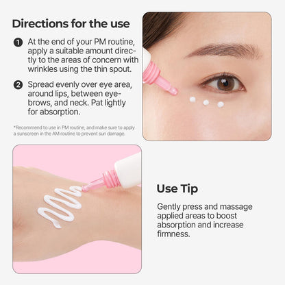 🌟 LOVILDS™ Collagen Firming Eye Cream for Wrinkle Improvement and Dark Circles Care
